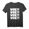 Funny Wae White Text T-Shirt für K-pop & K-drama Fans – Koreanische Sprache, Korea-Liebe & Kultur Geschenk