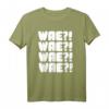 Funny Wae White Text T-Shirt für K-pop & K-drama Fans – Koreanische Sprache, Korea-Liebe & Kultur Geschenk
