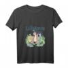 HapPanda T-Shirt mit Pastell Dinosaurier Freunden - Lizenzierte Geburtstagskleidung im V-Ausschnitt