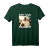 Gottlos Ballern Lustiges Papst Franziskus Bier T-Shirt – Witziges Partyshirt für Bierliebhaber & Freunde zum Saufen auf der Dorfdisko