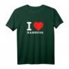 Ich liebe Hamburg | I Love Hamburg T-Shirt – Klassisch geschnitten und doppelt genähter Saum