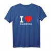 Ich liebe Hamburg | I Love Hamburg T-Shirt – Klassisch geschnitten und doppelt genähter Saum