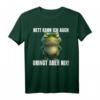 Nett kann ich auch! Bringt aber Nix! Lustiges Frosch T-Shirt mit ironischem Spruch für Morgenmuffel, Schichtarbeiter & Teenager