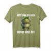 Nett kann ich auch! Bringt aber Nix! Lustiges Frosch T-Shirt mit ironischem Spruch für Morgenmuffel, Schichtarbeiter & Teenager
