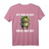Nett kann ich auch! Bringt aber Nix! Lustiges Frosch T-Shirt mit ironischem Spruch für Morgenmuffel, Schichtarbeiter & Teenager