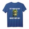 Nett kann ich auch! Bringt aber Nix! Lustiges Frosch T-Shirt mit ironischem Spruch für Morgenmuffel, Schichtarbeiter & Teenager