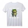 Nett kann ich auch! Bringt aber Nix! Lustiges Frosch T-Shirt mit ironischem Spruch für Morgenmuffel, Schichtarbeiter & Teenager