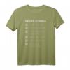 Never Gonna Give You Up T-Shirt - Nostalgisches 80er Jahre Musik-Shirt mit Songtext, Vintage Style, Weißer Druck
