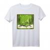 Grüner Grashüpfer von Julie de Graag T-Shirt - Künstlerisches Tiermotiv, klassisch geschnitten, hochwertig verarbeitet