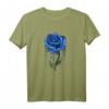 Blue Rose Aesthetic Soft Grunge Punk Goth Indie Gothic Egirl T-Shirt – Edgy Streetwear für Alternative Fashion Fans, Emo, Punk & Retro Look Liebhaber
