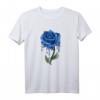 Blue Rose Aesthetic Soft Grunge Punk Goth Indie Gothic Egirl T-Shirt – Edgy Streetwear für Alternative Fashion Fans, Emo, Punk & Retro Look Liebhaber
