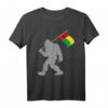 Guinea-Bissauische Fahne auf Guinea-Bissau Flagge T-Shirt - Lustiges und patriotisches Design für Fans, Urlauber und Guinea-Bissau-Liebhaber