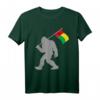 Guinea-Bissauische Fahne auf Guinea-Bissau Flagge T-Shirt - Lustiges und patriotisches Design für Fans, Urlauber und Guinea-Bissau-Liebhaber
