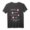 Viertel, Halb, Dreiviertel um | Ossi Uhrzeiten | FDJ Lustiges T-Shirt mit Wecker-Motiv – Nostalgisches Geschenk für DDR-Fans