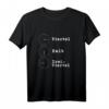DDR T-Shirt mit Ost Zeitrechnung | Viertel - Halb - Dreiviertel | Nostalgisches Geschenk für DDR-Fans
