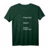 DDR T-Shirt mit Ost Zeitrechnung | Viertel - Halb - Dreiviertel | Nostalgisches Geschenk für DDR-Fans