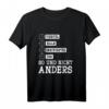 Viertel Halb Dreiviertel Um so und nicht anders T-Shirt – Lustiges Retro Uhrzeit Motiv, ideales Geschenk für Geburtstag, Weihnachten & Partys