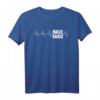 Hallenser Hallunke Geschenk EKG Heartbeat T-Shirt – Perfektes Geburtstags- und Weihnachtsgeschenk aus Halle Saale für Vater, Papa, Onkel, Bruder & Opa