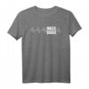 Hallenser Hallunke Geschenk EKG Heartbeat T-Shirt – Perfektes Geburtstags- und Weihnachtsgeschenk aus Halle Saale für Vater, Papa, Onkel, Bruder & Opa