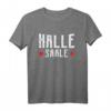 Halle Saale Hallenser Hallunke Geschenk Wappen T-Shirt - Perfektes Geburtstags- & Weihnachtsgeschenk für Fans und Familienmitglieder