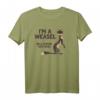 Lustiges Wiesel Halloween Kostüm - Humoriges Ich Bin Ein Weasel T-Shirt, Perfekt für Tierfans und Halloween-Partys