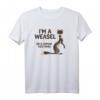 Lustiges Wiesel Halloween Kostüm - Humoriges Ich Bin Ein Weasel T-Shirt, Perfekt für Tierfans und Halloween-Partys
