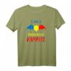 Patriotisches Rumänien Vampir Halloween T-Shirt mit Flagge – Perfektes Geschenk für Familie, Fans und Liebhaber