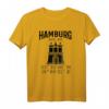 Hamburg Wappen T-Shirt - Geschenkidee für Hamburger, Touristen & Stadtliebhaber