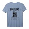 Hamburg Wappen T-Shirt - Geschenkidee für Hamburger, Touristen & Stadtliebhaber