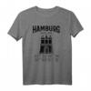 Hamburg Wappen T-Shirt - Geschenkidee für Hamburger, Touristen & Stadtliebhaber