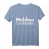 Hamburg Hansenstadt Skylin Stadt T-Shirt – Geschenkidee für Backliebhaber, Mutter und Oma für Weihnachten, Geburtstage & Freizeit