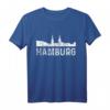 Hamburg Hansenstadt Skylin Stadt T-Shirt – Geschenkidee für Backliebhaber, Mutter und Oma für Weihnachten, Geburtstage & Freizeit