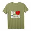Ich liebe Hamburg T-Shirt — Perfektes Geschenk zum HapPanda für Hamburg-Fans und Stadtliebhaber