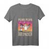Damen T-Shirt mit Moin Moin Spruch – Humorvolles Norddeutschland Motiv mit V-Ausschnitt für Norddeutschland-Liebhaber
