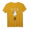 Moin Hamburg T-Shirt mit Möwe, Kapitänsmütze & Hafenmotiv – Perfektes Geschenk für Hamburg-Fans und Nordlichter