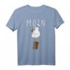 Moin Hamburg T-Shirt mit Möwe, Kapitänsmütze & Hafenmotiv – Perfektes Geschenk für Hamburg-Fans und Nordlichter