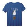 Moin Hamburg T-Shirt mit Möwe, Kapitänsmütze & Hafenmotiv – Perfektes Geschenk für Hamburg-Fans und Nordlichter