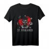 St. Pauli Hamburg Paulianer Totenkopf T-Shirt – Fanshirt für Hamburg Liebhaber, Fußball- und Reeperbahn-Fans, perfektes Geschenk