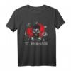 St. Pauli Hamburg Paulianer Totenkopf T-Shirt – Fanshirt für Hamburg Liebhaber, Fußball- und Reeperbahn-Fans, perfektes Geschenk