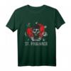 St. Pauli Hamburg Paulianer Totenkopf T-Shirt – Fanshirt für Hamburg Liebhaber, Fußball- und Reeperbahn-Fans, perfektes Geschenk
