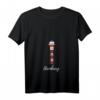 Damen Leuchtturm Hamburg T-Shirt mit V-Ausschnitt – Souvenir & Urlaubserinnerung vom Leuchtturm Wittenbergen