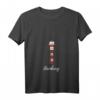 Damen Leuchtturm Hamburg T-Shirt mit V-Ausschnitt – Souvenir & Urlaubserinnerung vom Leuchtturm Wittenbergen