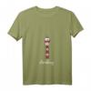 Damen Leuchtturm Hamburg T-Shirt mit V-Ausschnitt – Souvenir & Urlaubserinnerung vom Leuchtturm Wittenbergen