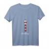 Damen Leuchtturm Hamburg T-Shirt mit V-Ausschnitt – Souvenir & Urlaubserinnerung vom Leuchtturm Wittenbergen