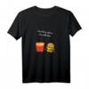 Pommes und Burger Paar Geschenk für Fast Food Liebhaber - Lustiges T-Shirt mit Spruch 'Time Fries When I'm With You' für Paare, Freunde & Imbissbesitzer