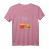 Pommes und Burger Paar Geschenk für Fast Food Liebhaber - Lustiges T-Shirt mit Spruch 'Time Fries When I'm With You' für Paare, Freunde & Imbissbesitzer