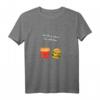 Pommes und Burger Paar Geschenk für Fast Food Liebhaber - Lustiges T-Shirt mit Spruch 'Time Fries When I'm With You' für Paare, Freunde & Imbissbesitzer