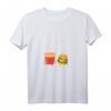 Pommes und Burger Paar Geschenk für Fast Food Liebhaber - Lustiges T-Shirt mit Spruch 'Time Fries When I'm With You' für Paare, Freunde & Imbissbesitzer