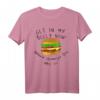 GET IN MY BELLY NOW! Lustiges Hamburger T-Shirt für National Hamburger Day mit Cheeseburger-Design