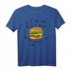 GET IN MY BELLY NOW! Lustiges Hamburger T-Shirt für National Hamburger Day mit Cheeseburger-Design